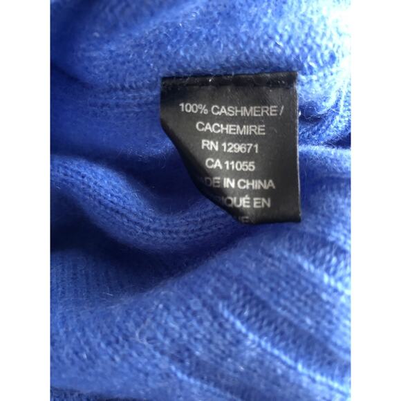 360 Cashmere SWEATER Rocky Barnes Rylee Sweater Blue Size S A001919 - Picture 10 of 10
